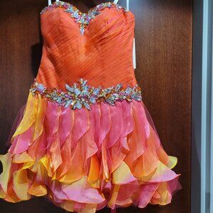 Party Time Formals/Rachel Allan cocktail dress Size 6